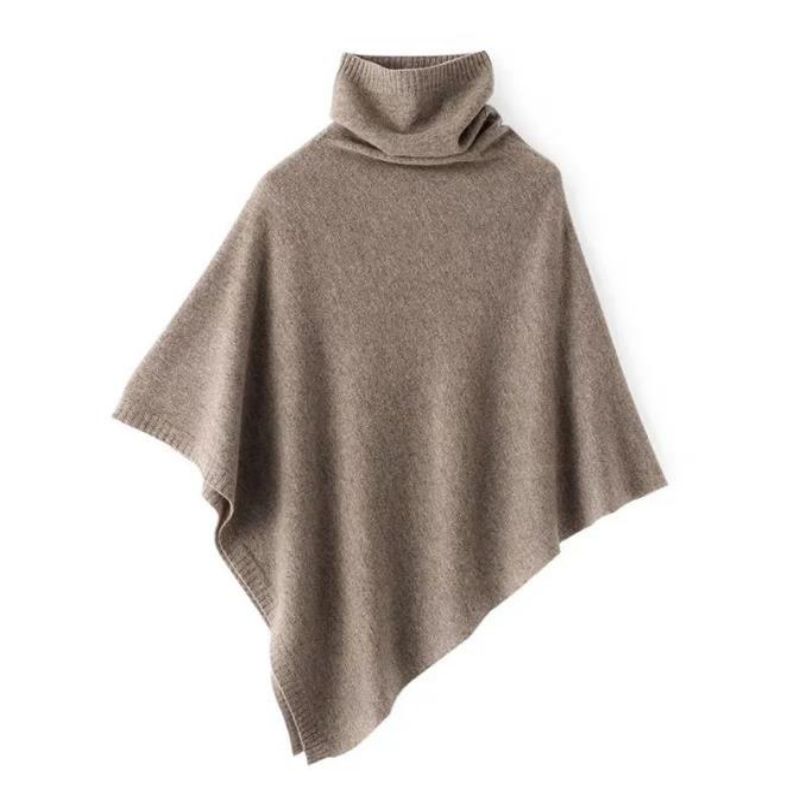 Luxury Mongolia Real Pure 100% Cachemire Wool Cape Pull
